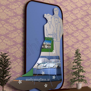 آینه اینگریوینگ عروس و داماد