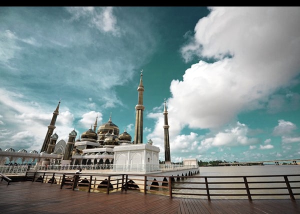 Malaysian crystal mosque