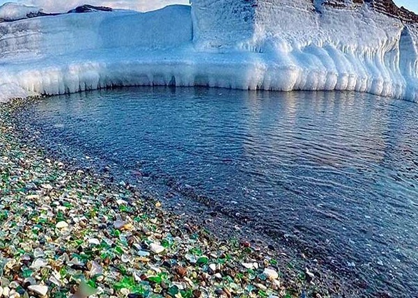 Russian glass beach